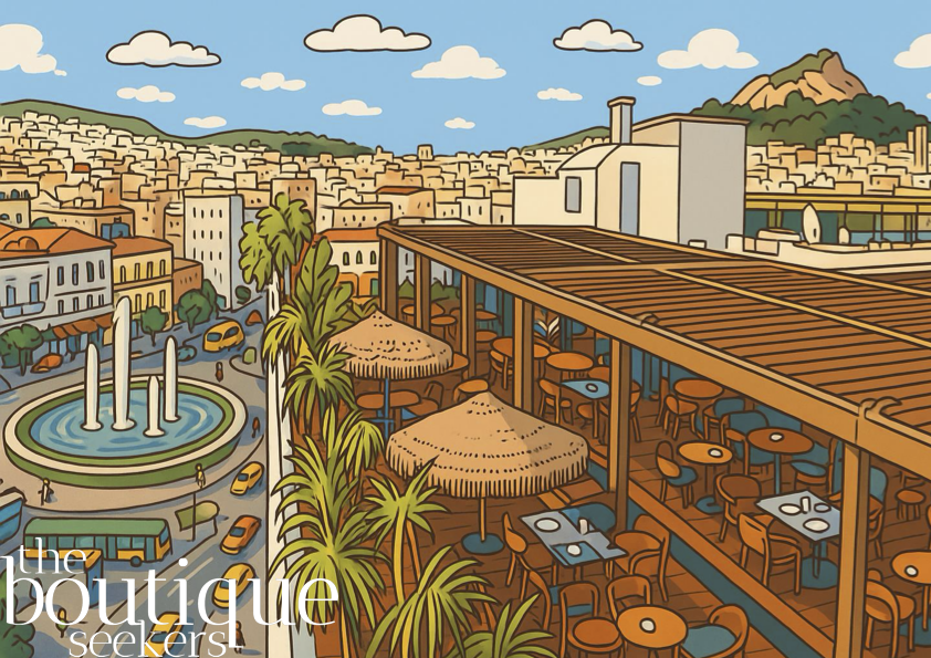 Cartoon image of Brown Acropol Hotel, Athens 