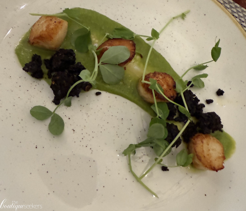 Scallops at Tulloch Castle