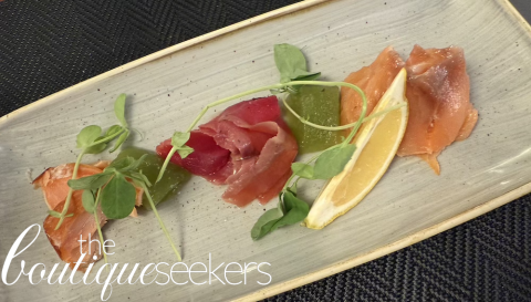 Salmon trio at Tulloch Castle