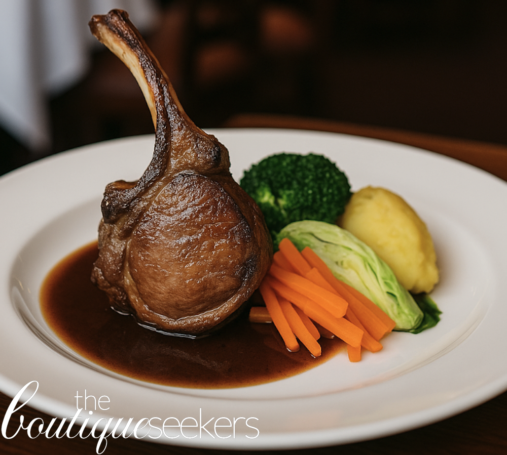 Picture of the Barnsley Chop at the White Lion in Colsterworth